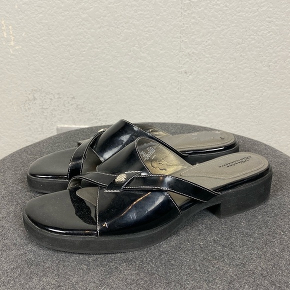 Vintage Y2k Harley Davidson black sandals - Picture 2 of 9